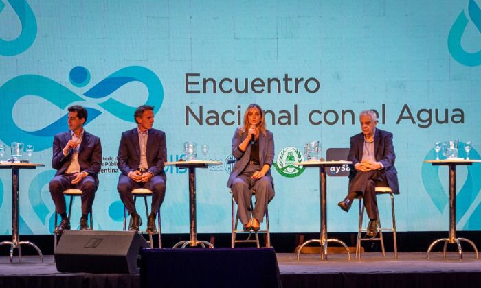 Galmarini, Katopodis, De Pedro y Lingeri dieron inicio al “Encuentro Nacional con el Agua”, un hito en la historia del sector en Argentina